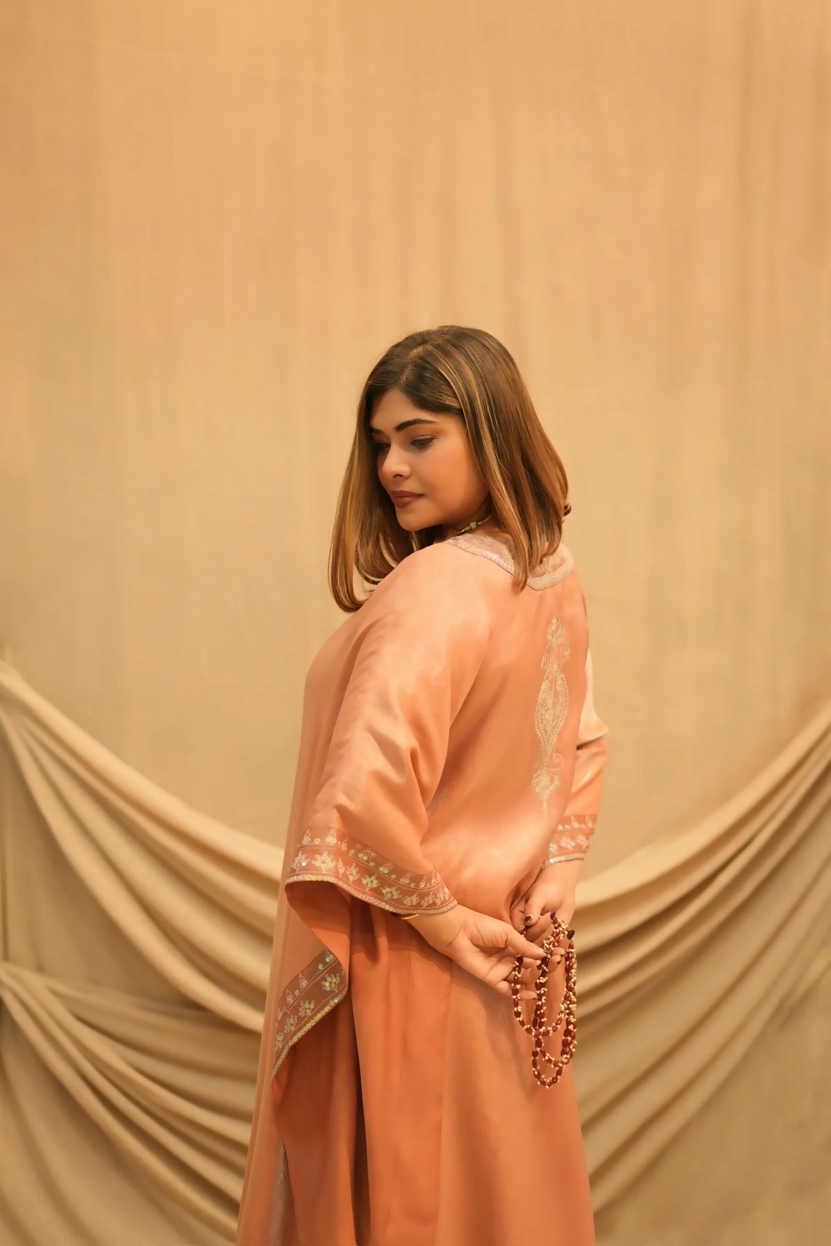 Gulnaar Festive Kaftan Co-Ord Set