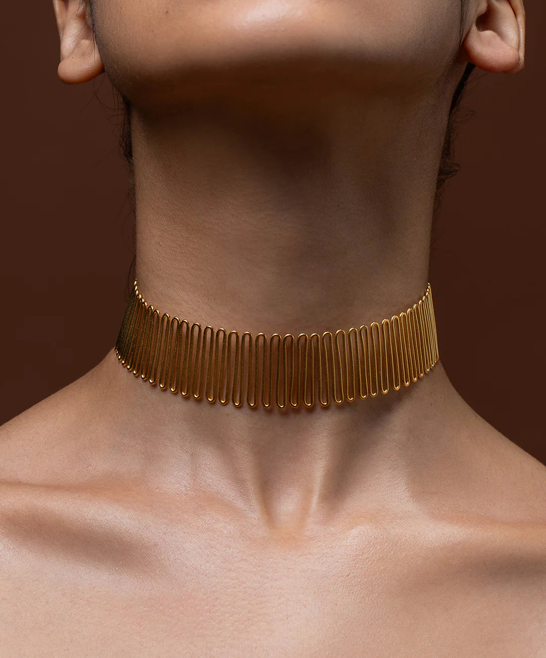 Golden Spiral Meadow Choker