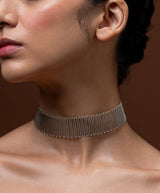 Silver Spiral Meadow Choker