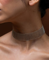 Silver Spiral Meadow Choker