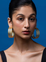 Golden Striped Fence Hoops