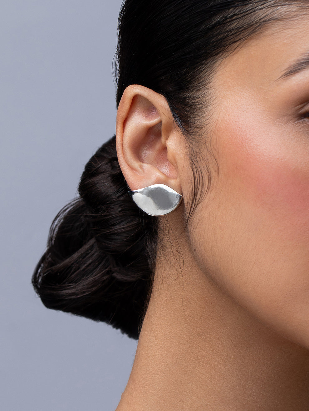 Silver Drip Earrings
