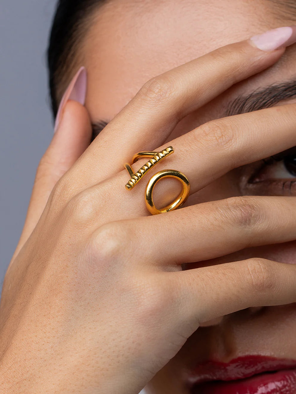 Golden Royal Pitarah Ring