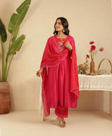 Rani Suit Set with Sleeve Detailing