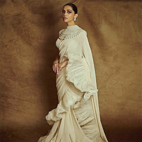 Deepika’s Pearl Shawl