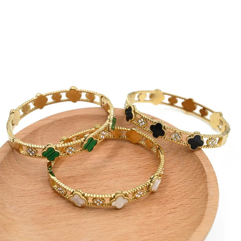 Bling Clover Bracelet