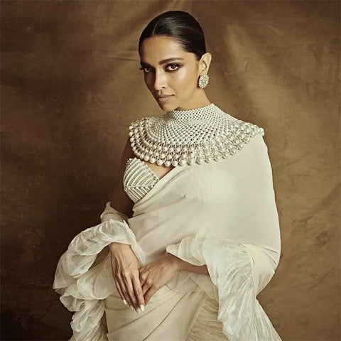Deepika’s Pearl Shawl