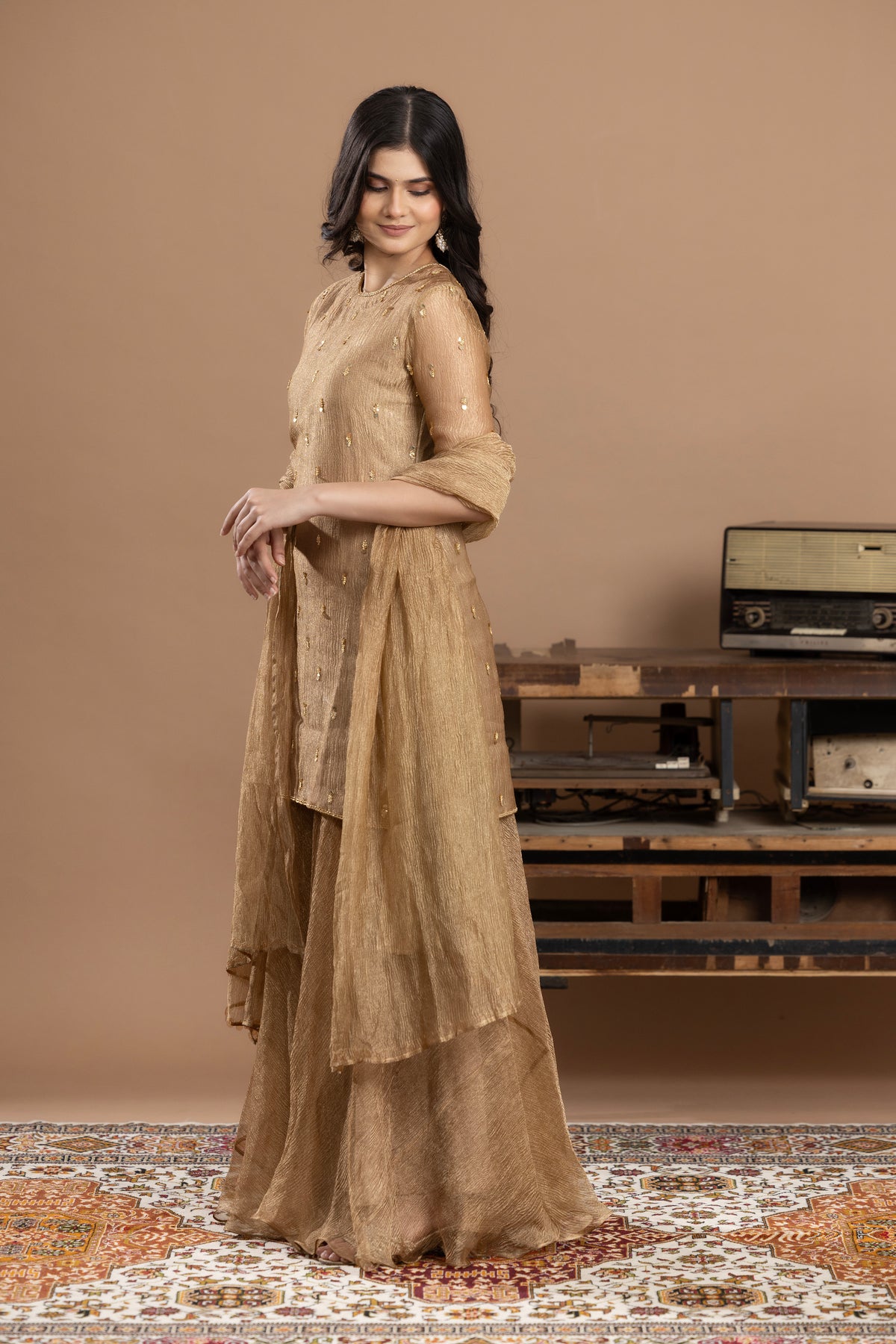 Tissue Gharara Set