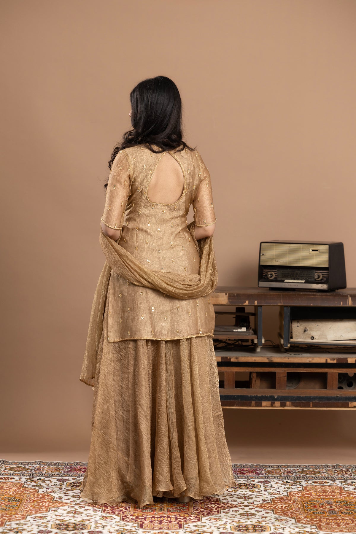 Tissue Gharara Set