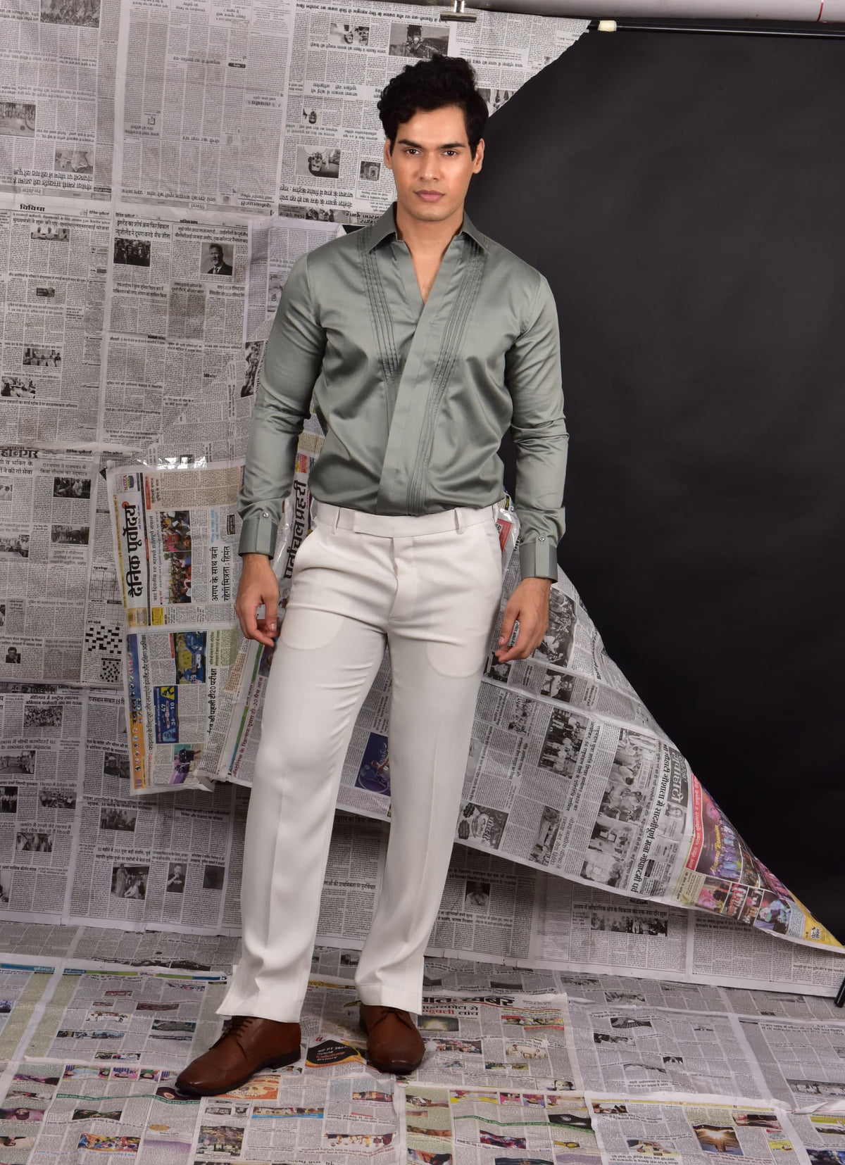 Sage Green Shirt