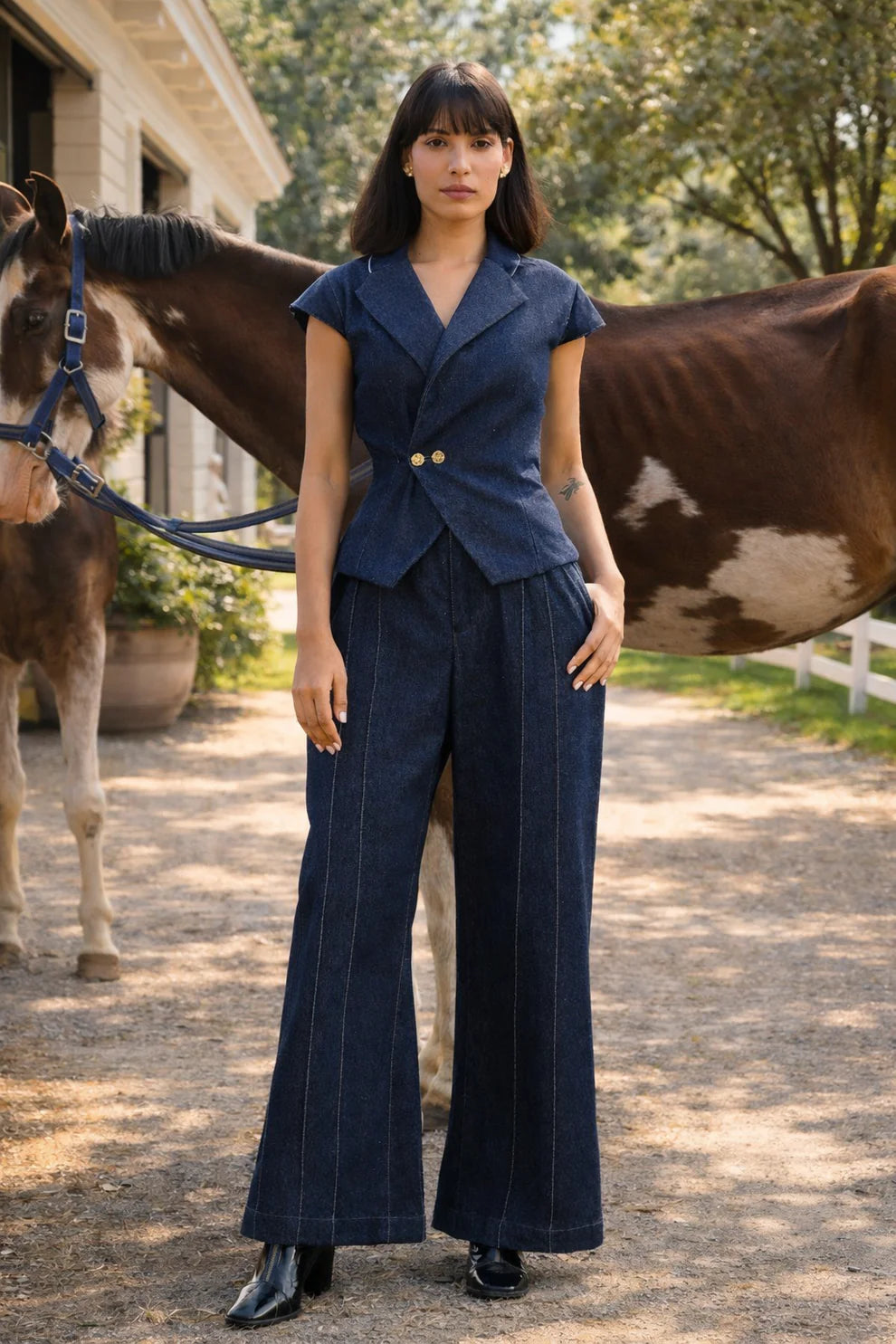 Denim Co-Ord Set