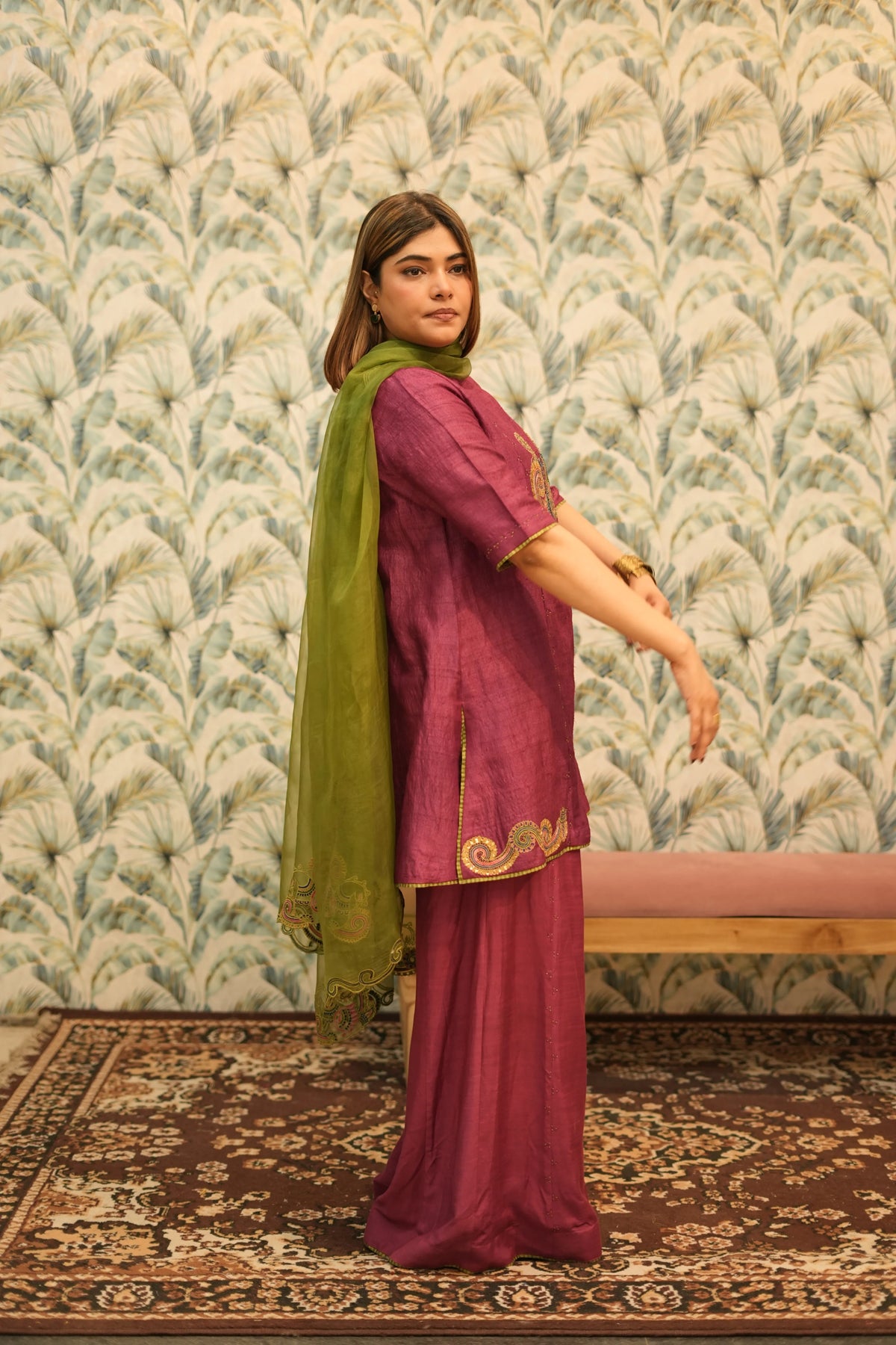 Morbagh Raw Silk Ensemble