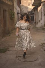 Wildflower Bloom Off Shoulder Dress
