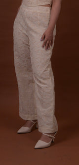 White Petal Pants