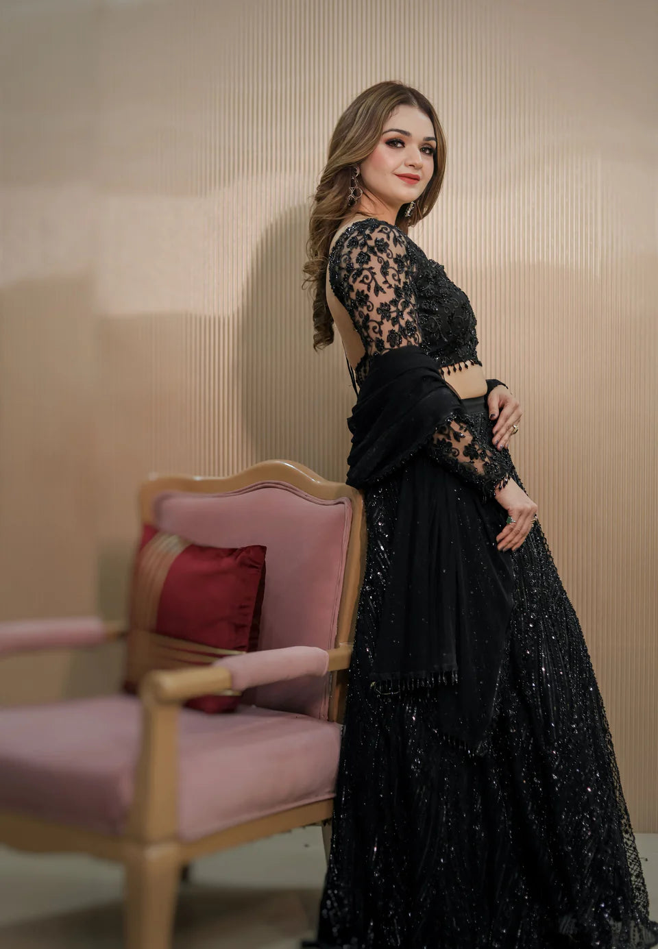 Black Lehenga