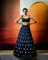 Kyra – Bamberg Silk Lehenga Set