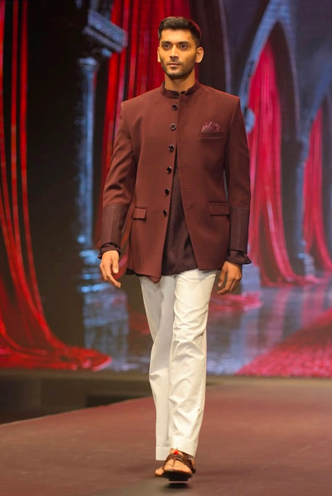 Royal Merlot Bandhgala