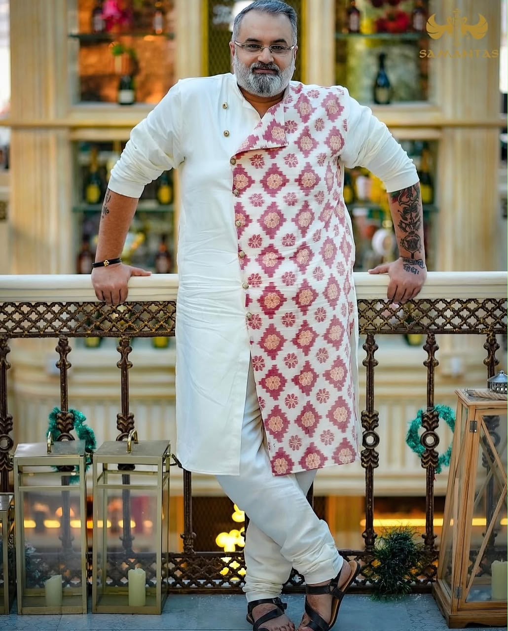 Ivory Crest Kurta Set