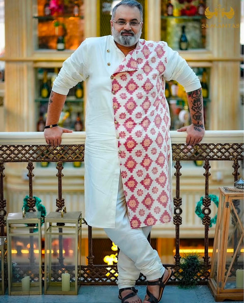 Ivory Crest Kurta Set