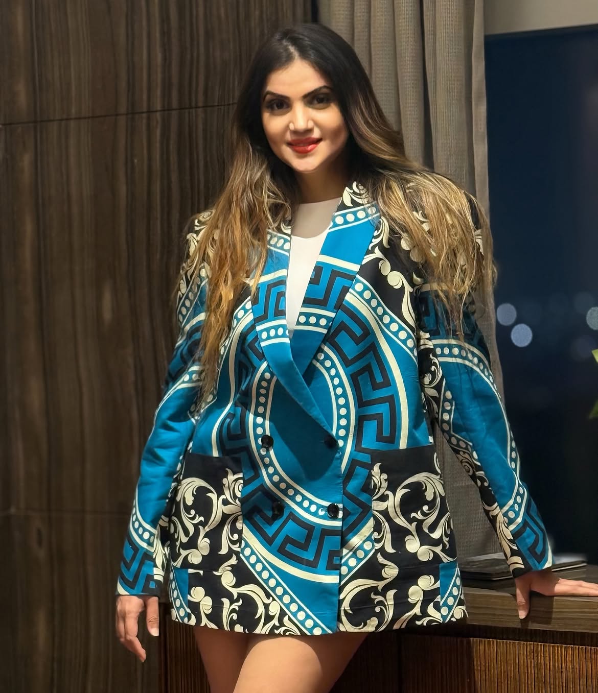 Royal Mosaic Blazer