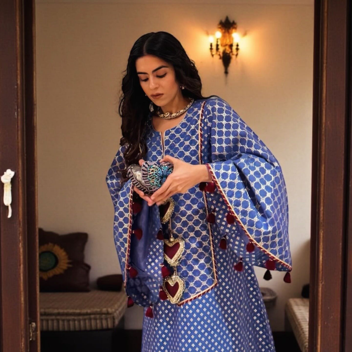 Dil E Neelam Kaftan