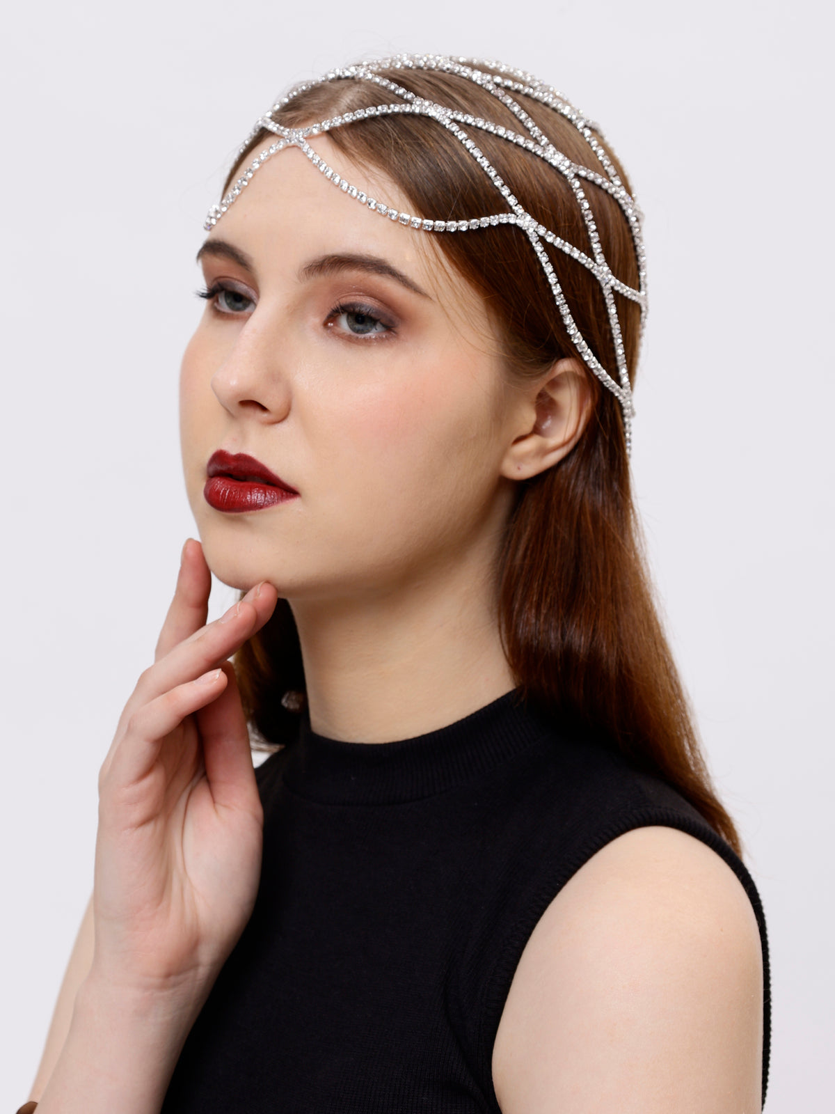 Diamond Hair Coverup Accessory