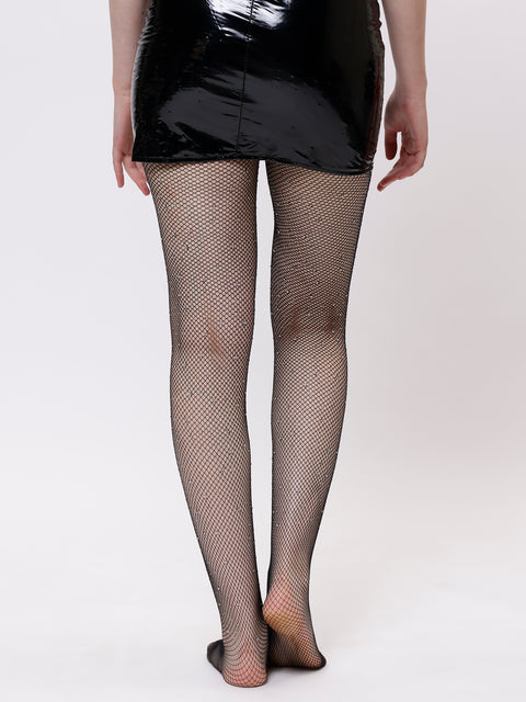 Crystal Rhinestone Stockings Pantyhose