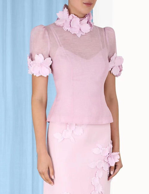 Floral Drama Two Piece Set