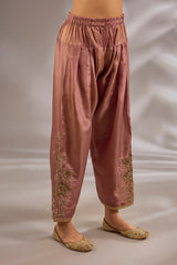 Crush Tissue Dori Hand Embroidered Anarkali Set