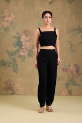 Georgette Handworked Indo-Western Co-Ord Set
