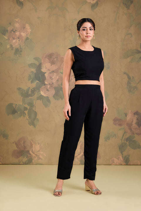 Georgette Co-Ord Set with Stone Work