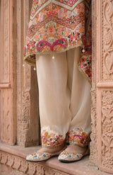 Safah Lotus White Suit