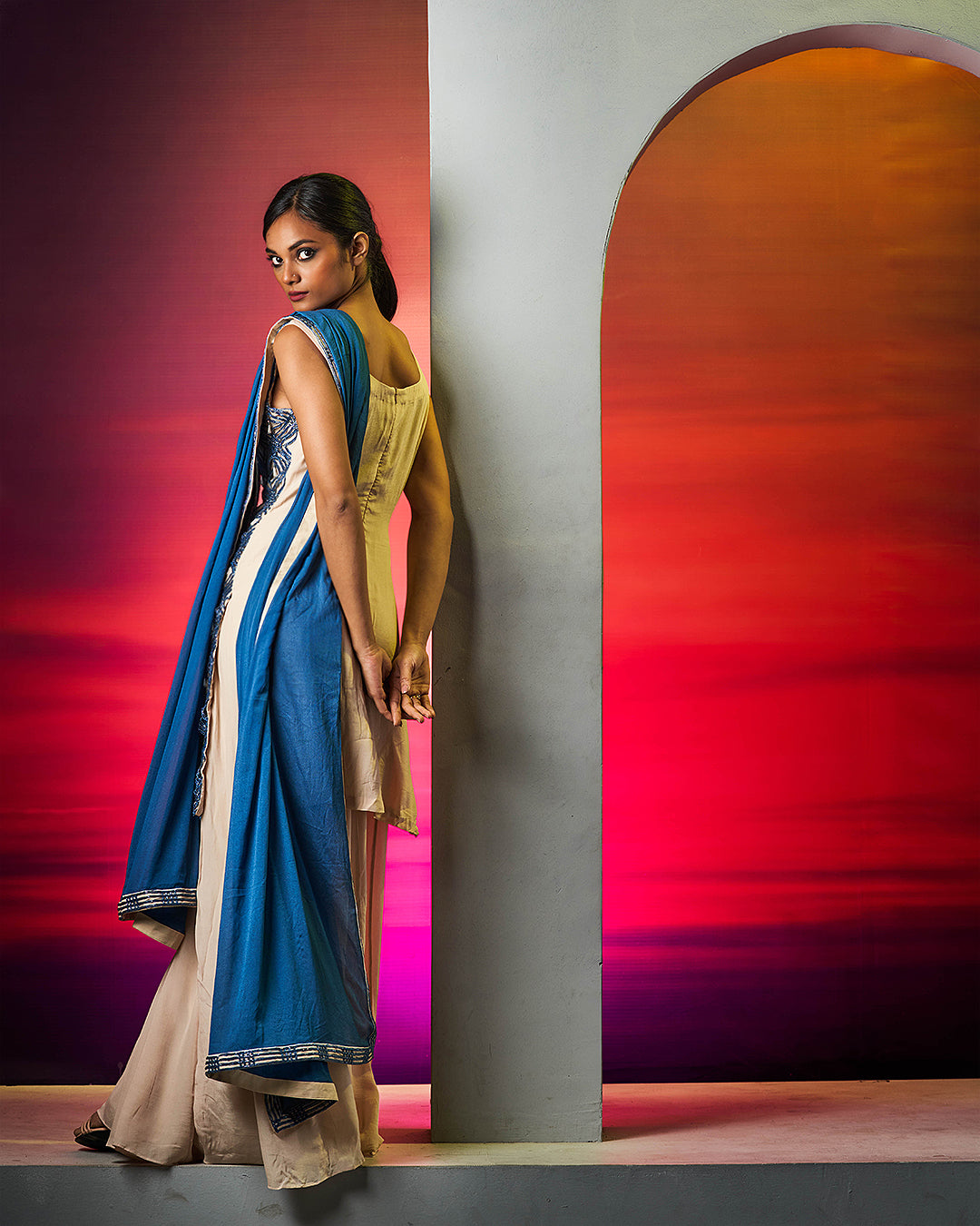 Samira Kurta Set With Pants & Dupatta