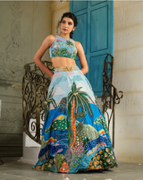 Ocean Breeze Lehenga Set