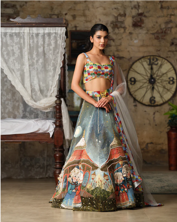 The Garden of Wishes Lehenga