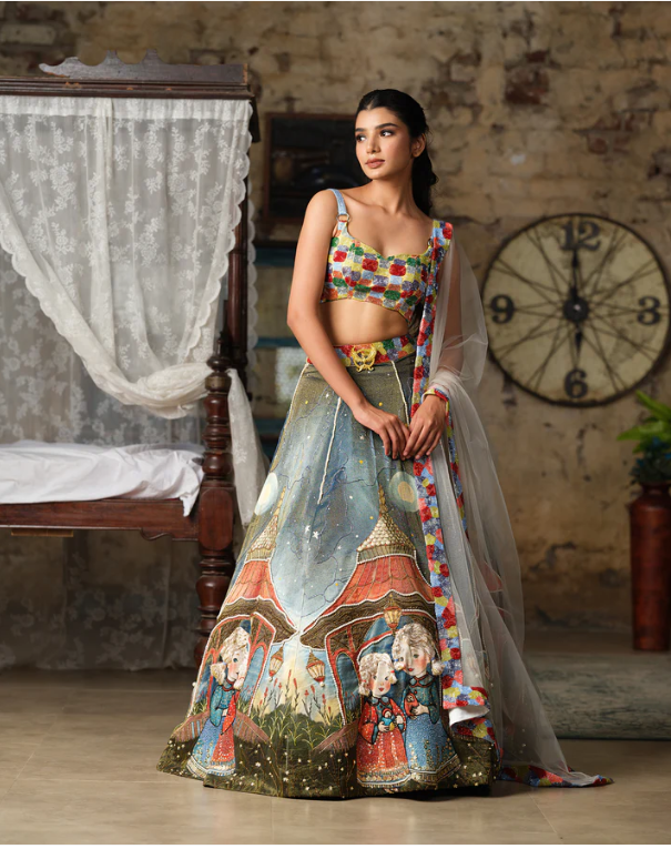 The Garden of Wishes Lehenga