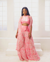 Suki Crepe Satin Three-Piece Set
