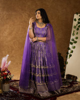 Purple Lehenga Set