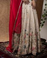 Multicolor Floral Lehenga Set