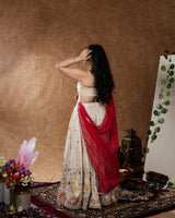 Multicolor Floral Lehenga Set