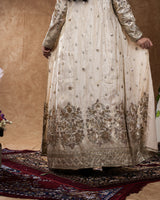 Beige Sharara + Shrug