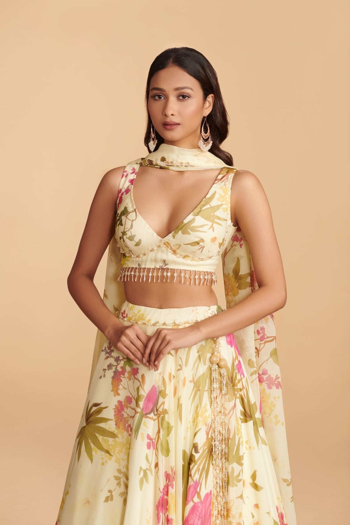 Lehenga With Blouse And Dupatta