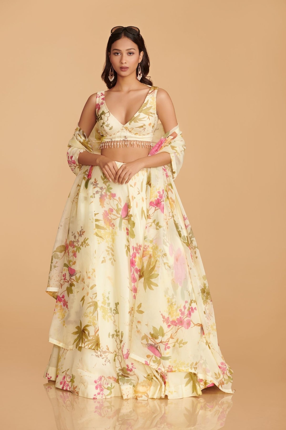 Lehenga With Blouse And Dupatta
