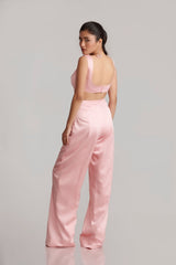 Off-White Multi-Colour Kalidaar Kaftan With Bustier & Pant