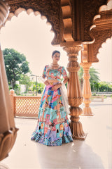 Rang Mahal Hand-Embroidered Lehenga Set