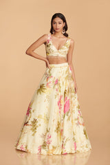 Lehenga With Blouse And Dupatta