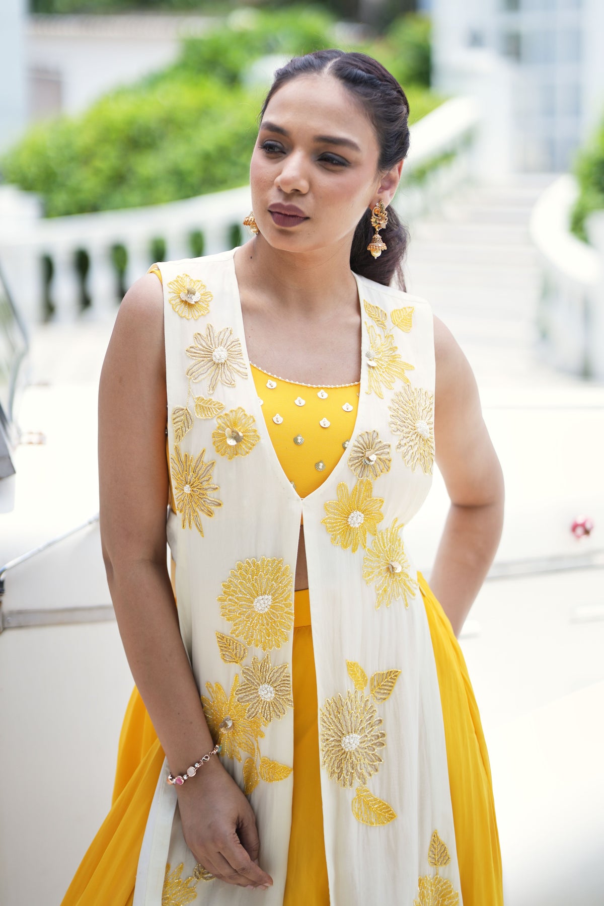 Sunlit Bloom Jacket Lehenga Set