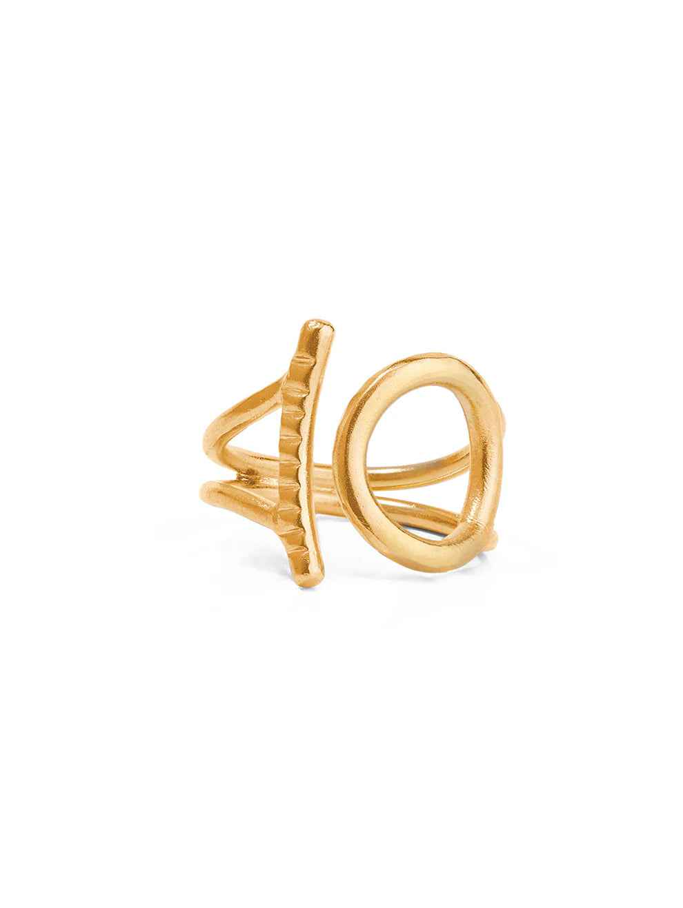 Golden Royal Pitarah Ring