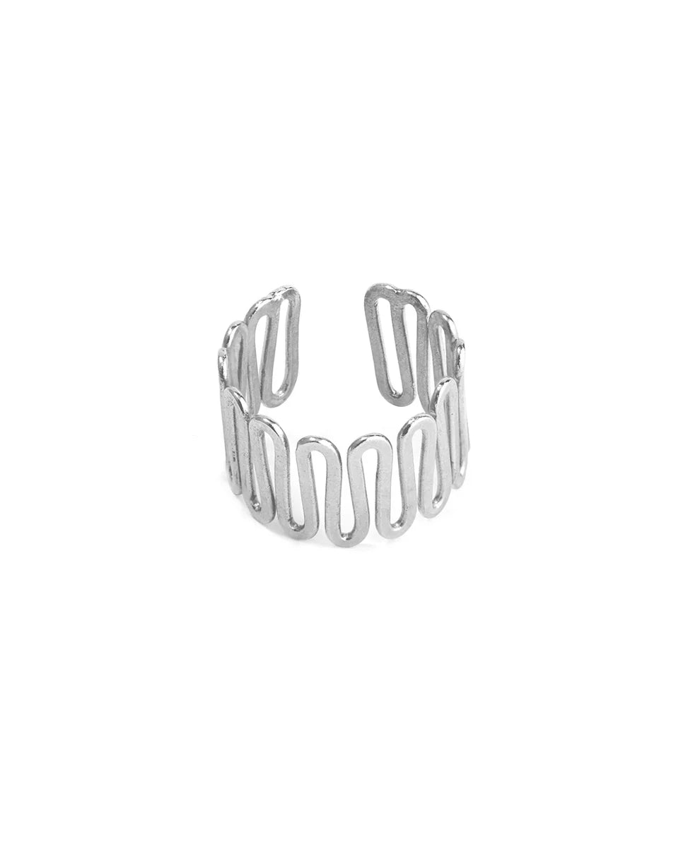 Golden Spiral Meadow Ring