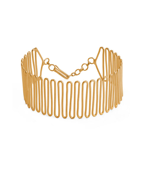Golden Spiral Meadow Bracelet